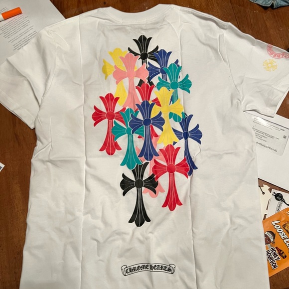 Chrome Hearts Multi Color Cross Cemetery T-shirt - Picture 5 of 9